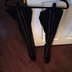 JEFFREY CAMPBELL LAILA THIGH HIGH BOOT